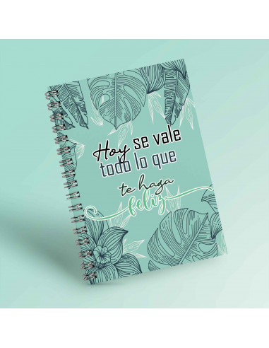 CUADERNO TROPICALES FRASES