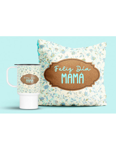 JARRO ALMOHADON VINTAGE DIA DE LA MADRE