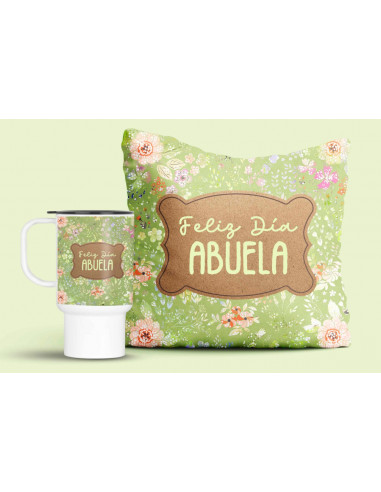 JARRO ALMOHADON VINTAGE DIA DE LA MADRE JARRO ALMOHADON VINTAGE DIA DE LA MADRE