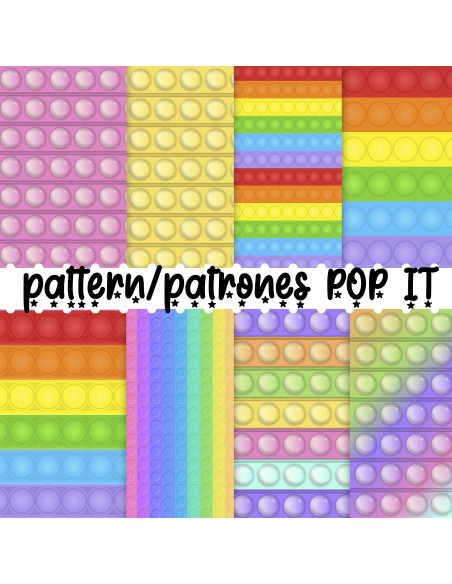 POP IT FONDOS + CLIPART