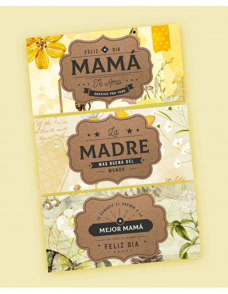KIT IMPRIMIBLE CHOCOLATINES DIA DE LA MADRE
