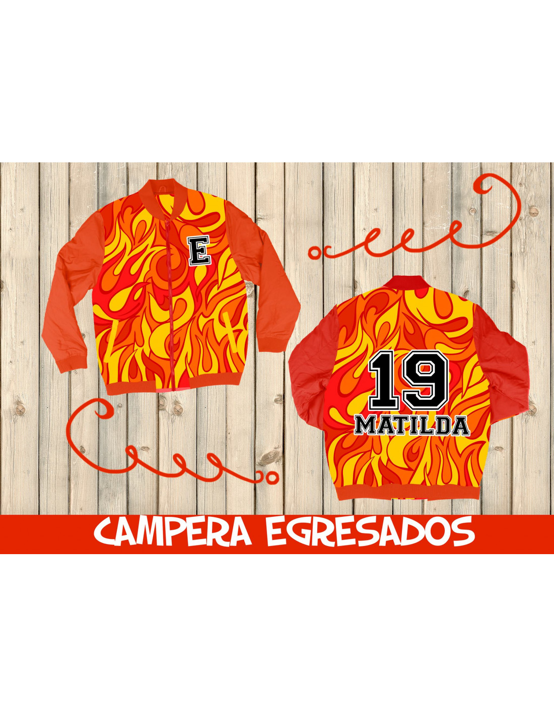 Camperas de best sale egresados multicolor