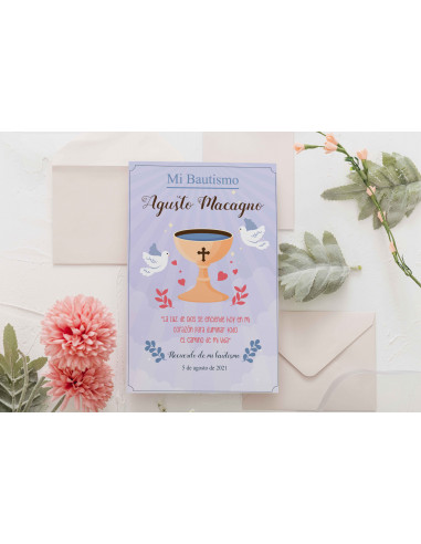 TARJETAS BAUTISMO