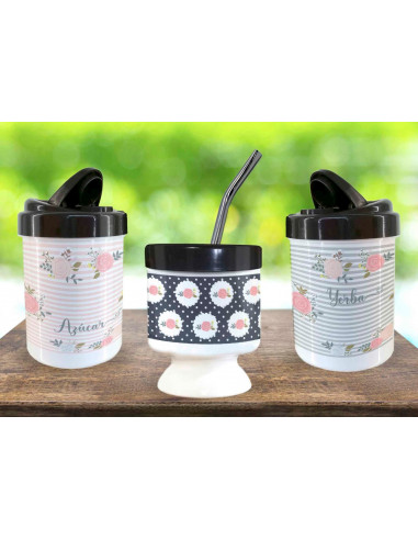 JUEGO DE MATE PACK ESTAMPADO