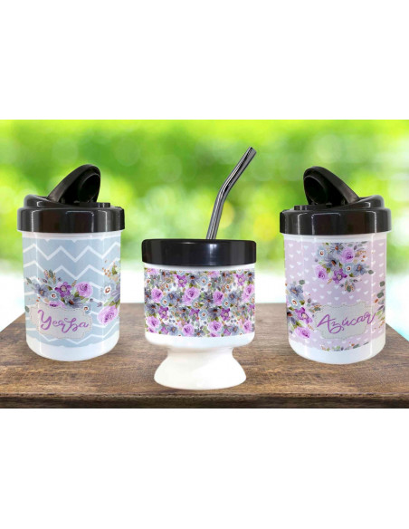 JUEGO DE MATE PACK ESTAMPADO