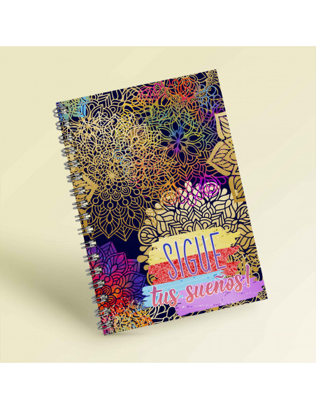 PACK MANDALA ALMOHADON TAZA CUADERNO