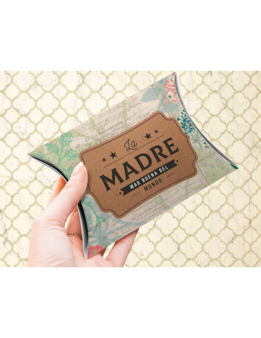 CAJAS ALMOHADA VINTAGE DIA DE LA MADRE
