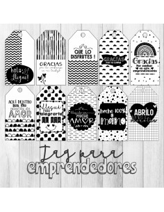 TAG EMPRENDEDORES - BLANCO...