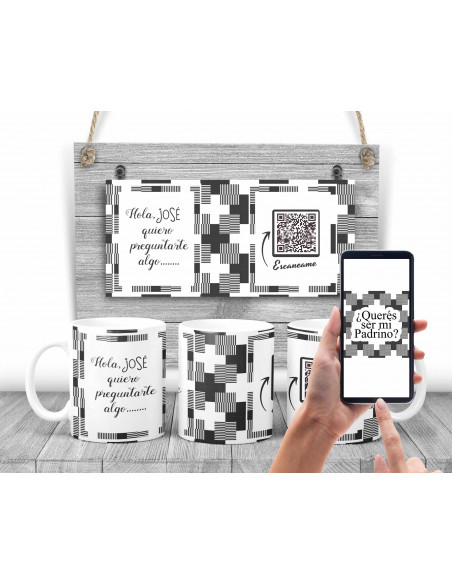 TAZA MADRINA PADRINO