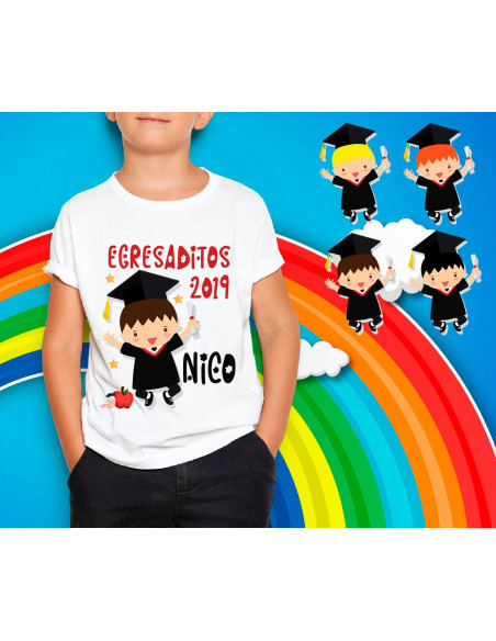 Pack Remera Egresaditos 4