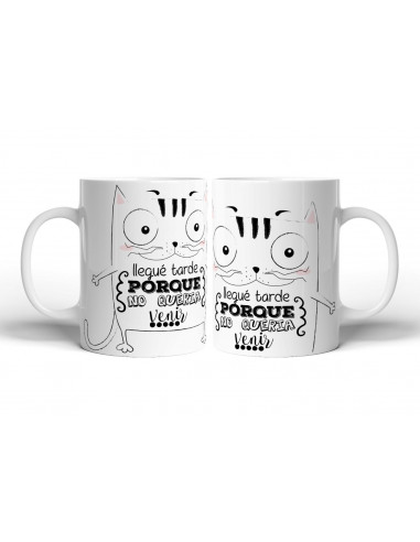 TAZAS FRASES GATITOS