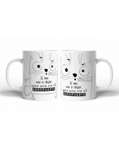 TAZAS FRASES GATITOS