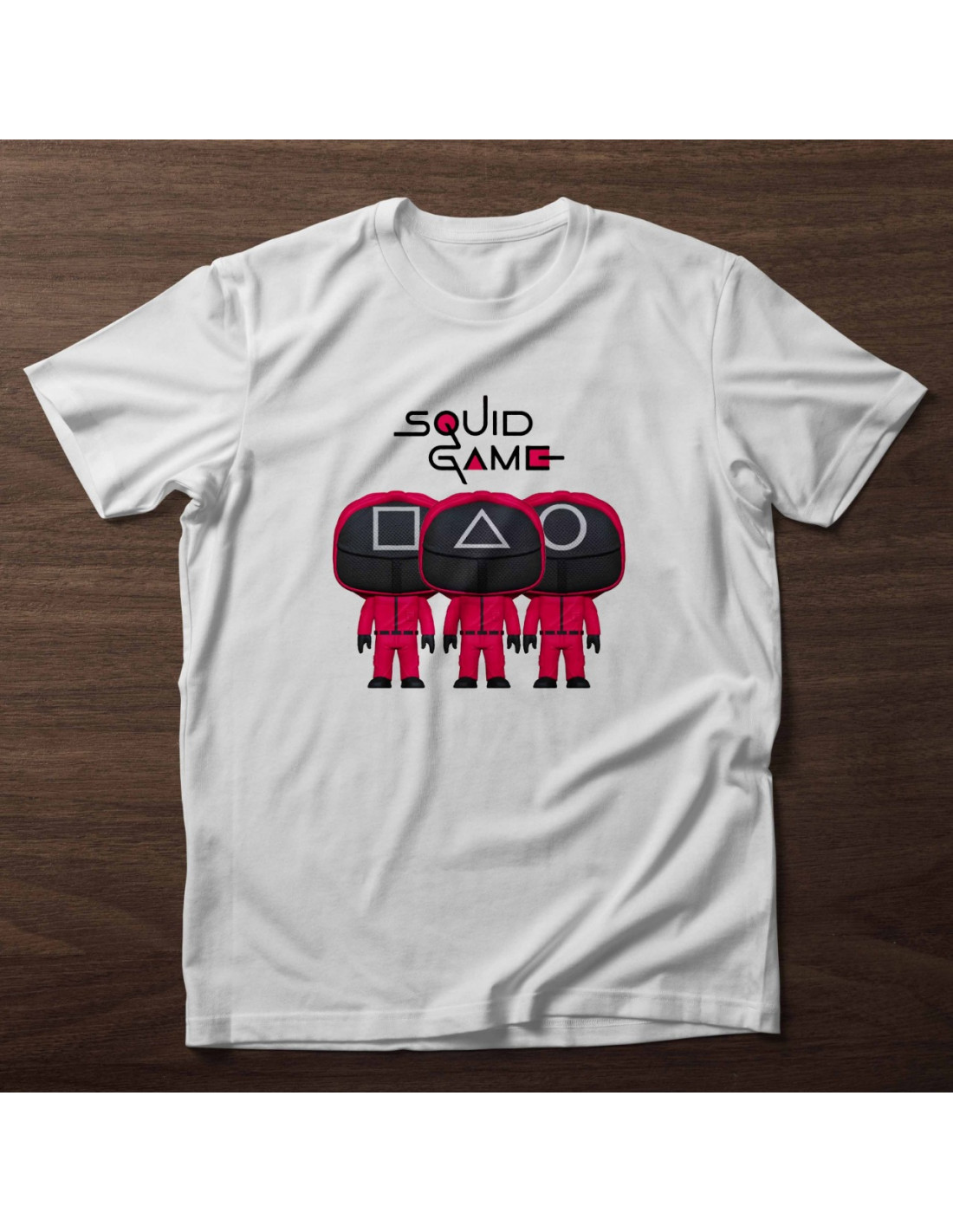 Camisetas Squid Game Calamar Camisetas Squid Game Calamar