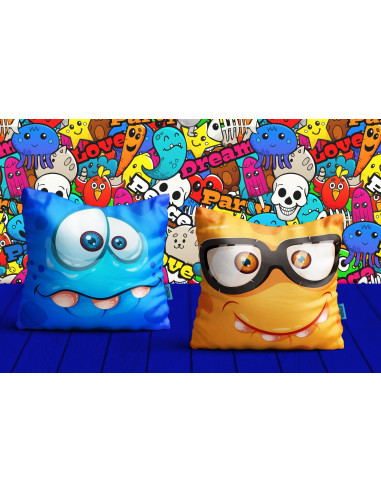 Almohadones Monstruitos