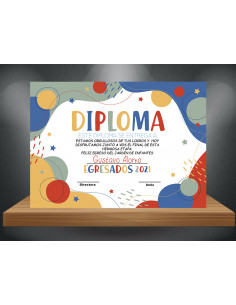 Diploma Egresaditos pack 2