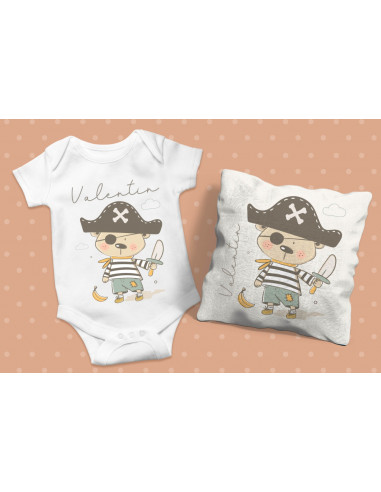 ALMOHADON + BODY ANIMALITOS BOHO