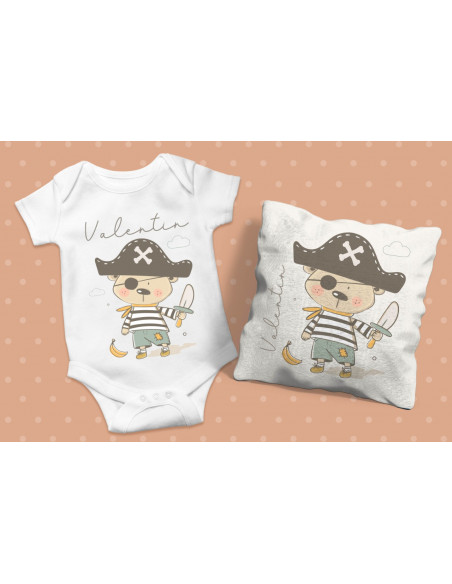 ALMOHADON + BODY ANIMALITOS BOHO