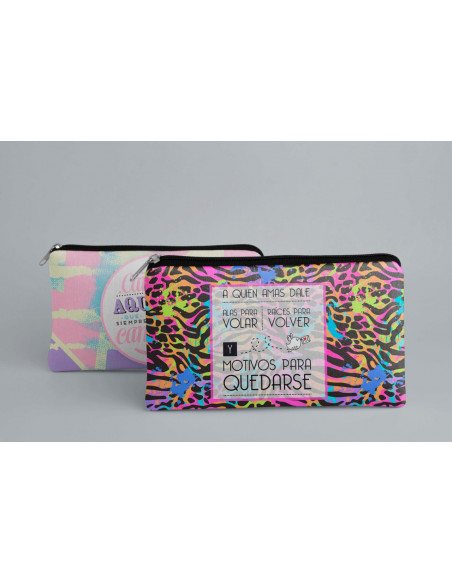 ESTUCHE CARTUCHERA FRASES PACK 2