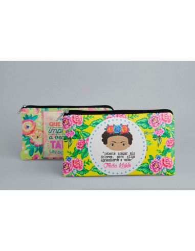 ESTUCHE CARTUCHERA FRASES PACK 2