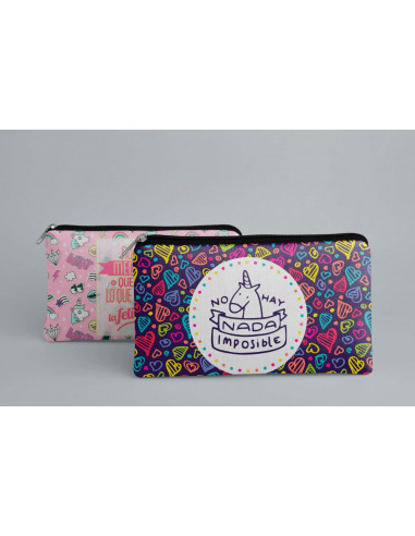 ESTUCHE CARTUCHERA FRASES PACK 2