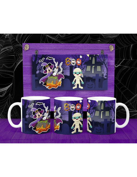 TAZA HALLOWEEN PACK 3