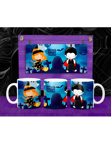 TAZA HALLOWEEN PACK 3