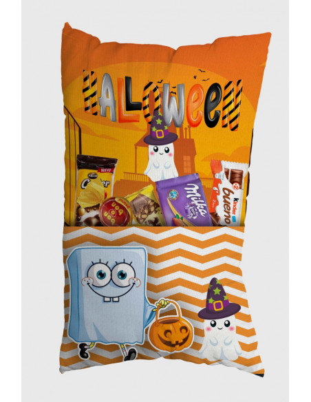 ALMOHADONES CON BOLSILLO HALLOWEEN