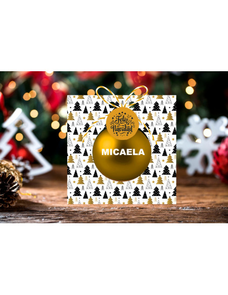 PORTA ESFERA NAVIDAD