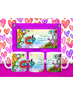 TAZAS INICIALES COLORIDAS 2