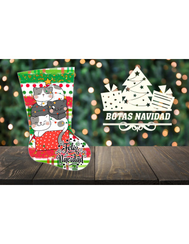 BOTAS NAVIDAD PACK 2