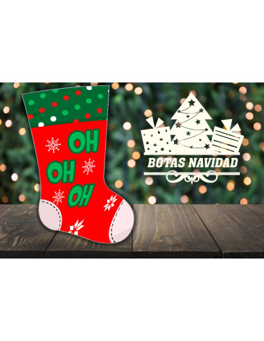 BOTAS NAVIDAD PACK 3 BOTAS NAVIDAD PACK 3