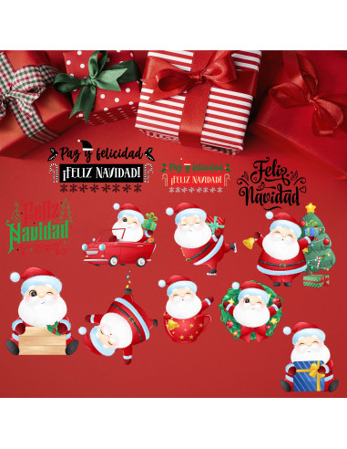 FRASES CLIPART NAVIDAD