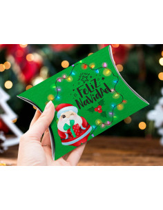CAJA ALMOHADA NAVIDAD PACK 2