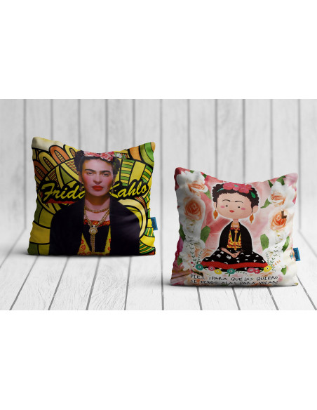 Pack Frida TAZA+ALMOHADONES
