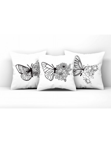 ALMOHADONES MARIPOSAS