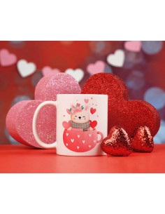 TAZAS DIBUJITOS AMOR