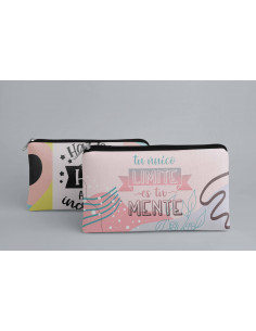 ESTUCHE CARTUCHERA FRASES...
