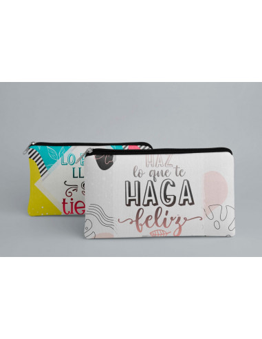 ESTUCHE CARTUCHERA FRASES PACK 3