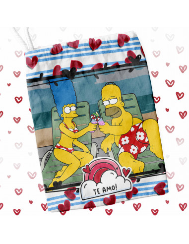 BOLSITAS SAN VALENTIN HOMERO MARGE BOLSITAS SAN VALENTIN HOMERO MARGE