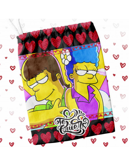 BOLSITAS SAN VALENTIN HOMERO MARGE