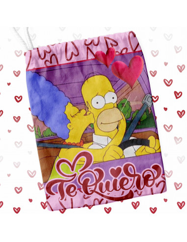 BOLSITAS SAN VALENTIN HOMERO MARGE BOLSITAS SAN VALENTIN HOMERO MARGE