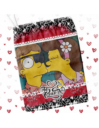 BOLSITAS SAN VALENTIN HOMERO MARGE BOLSITAS SAN VALENTIN HOMERO MARGE