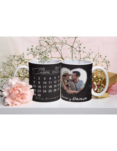 TAZA ANIVERSARIO CALENDARIO TAZA ANIVERSARIO CALENDARIO
