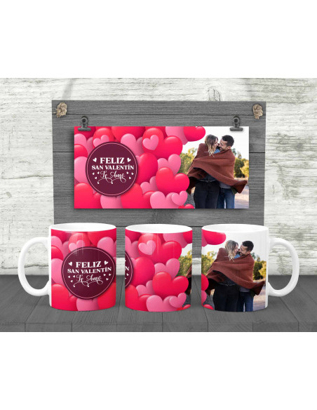 TAZA+ ALMOHADON SAN VALENTIN FOTOS