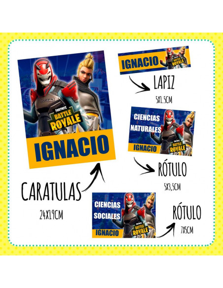 Etiquetas Escolares Pack 2