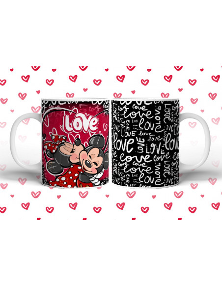 MINNIE MICKEY AMOR TAZAS