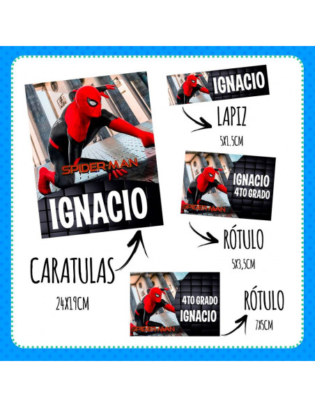 Etiquetas Escolares Pack 2