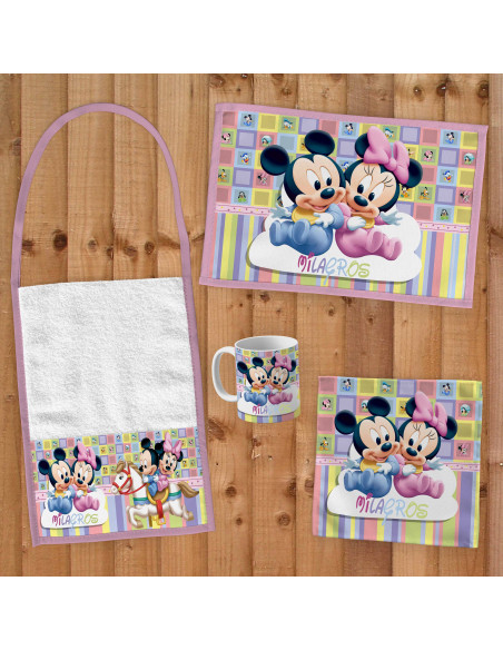 Pack Jardin - Minnie Mickey Bebe