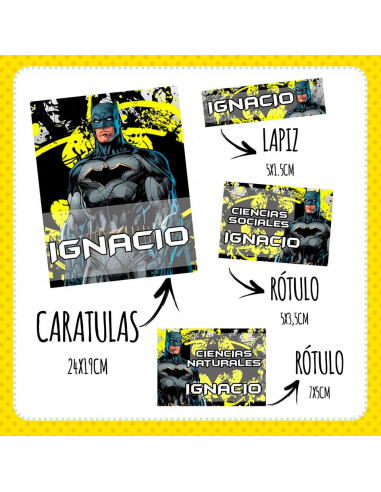 Etiquetas Escolares Pack 2