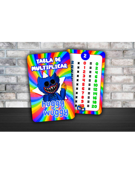 TABLA DE MULTIPLICAR Y ABECEDARIO PACK 3